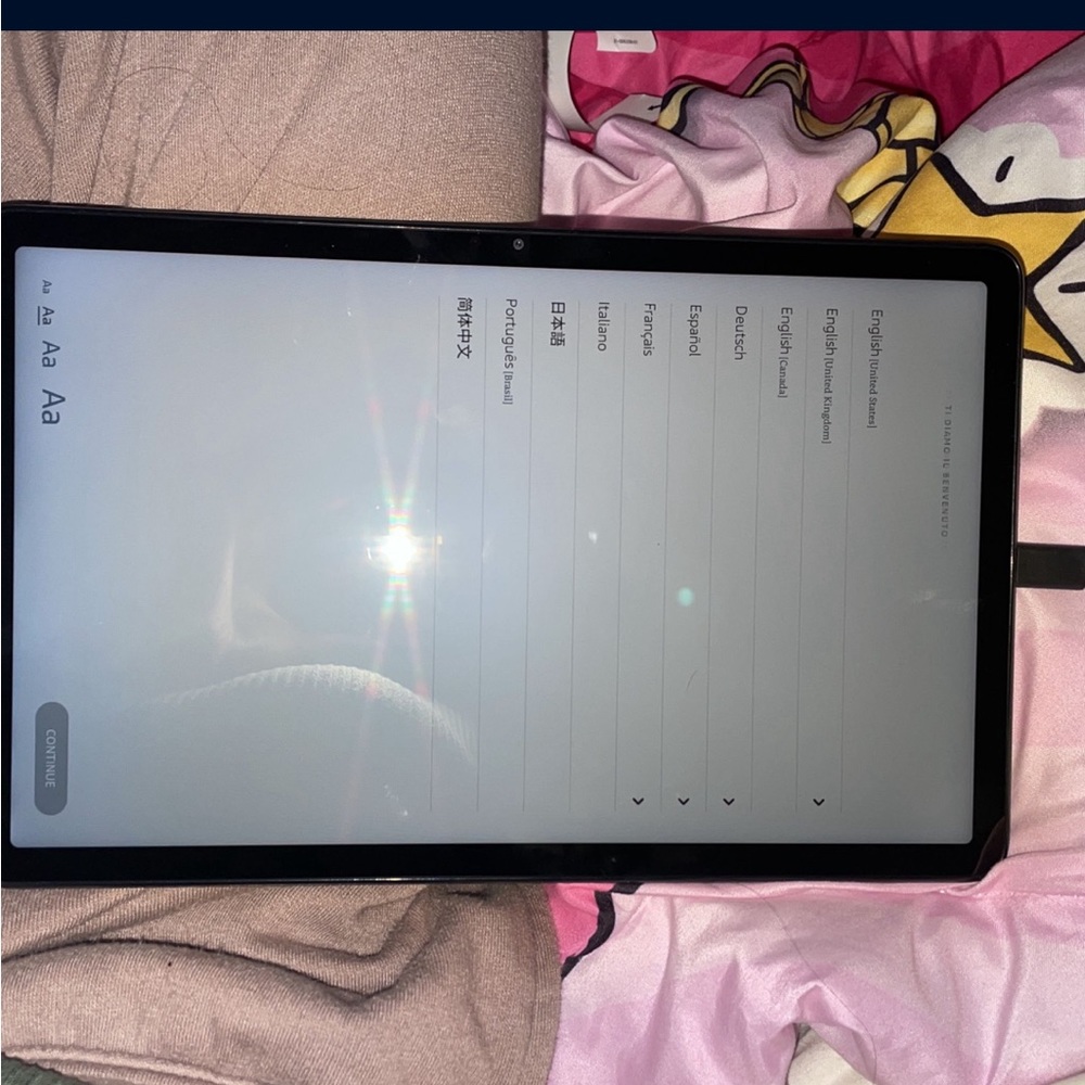 Amazon tablet